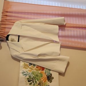 Elegant White Women's Jacket